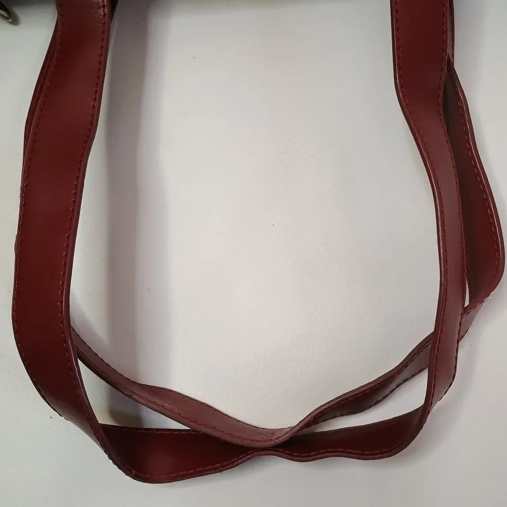 Franklin Covey Burgundy Business Laptop Work Tote Bag Organizer Discontinued